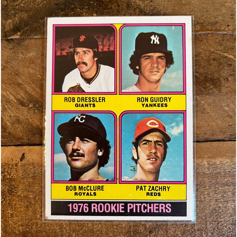 Topps 1976 rookie pitchers #599